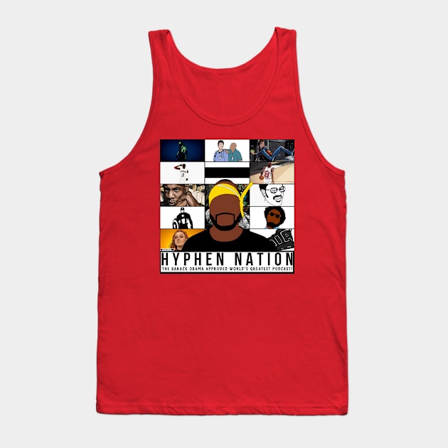 Hyphen Nation Album Cover Tank Top by Hyphen Universe